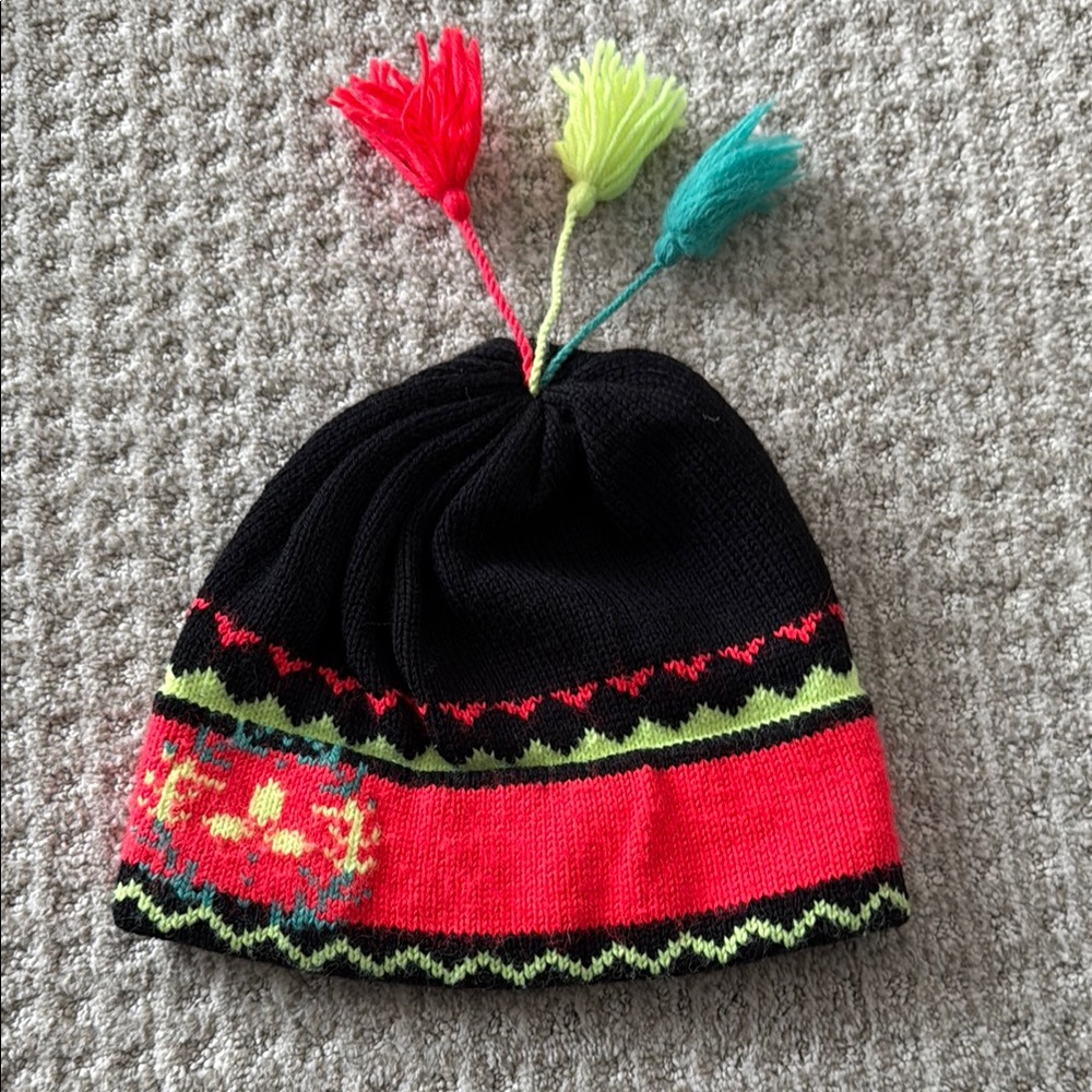 80’s Vintage Murray Merkley 100% wool ski hat